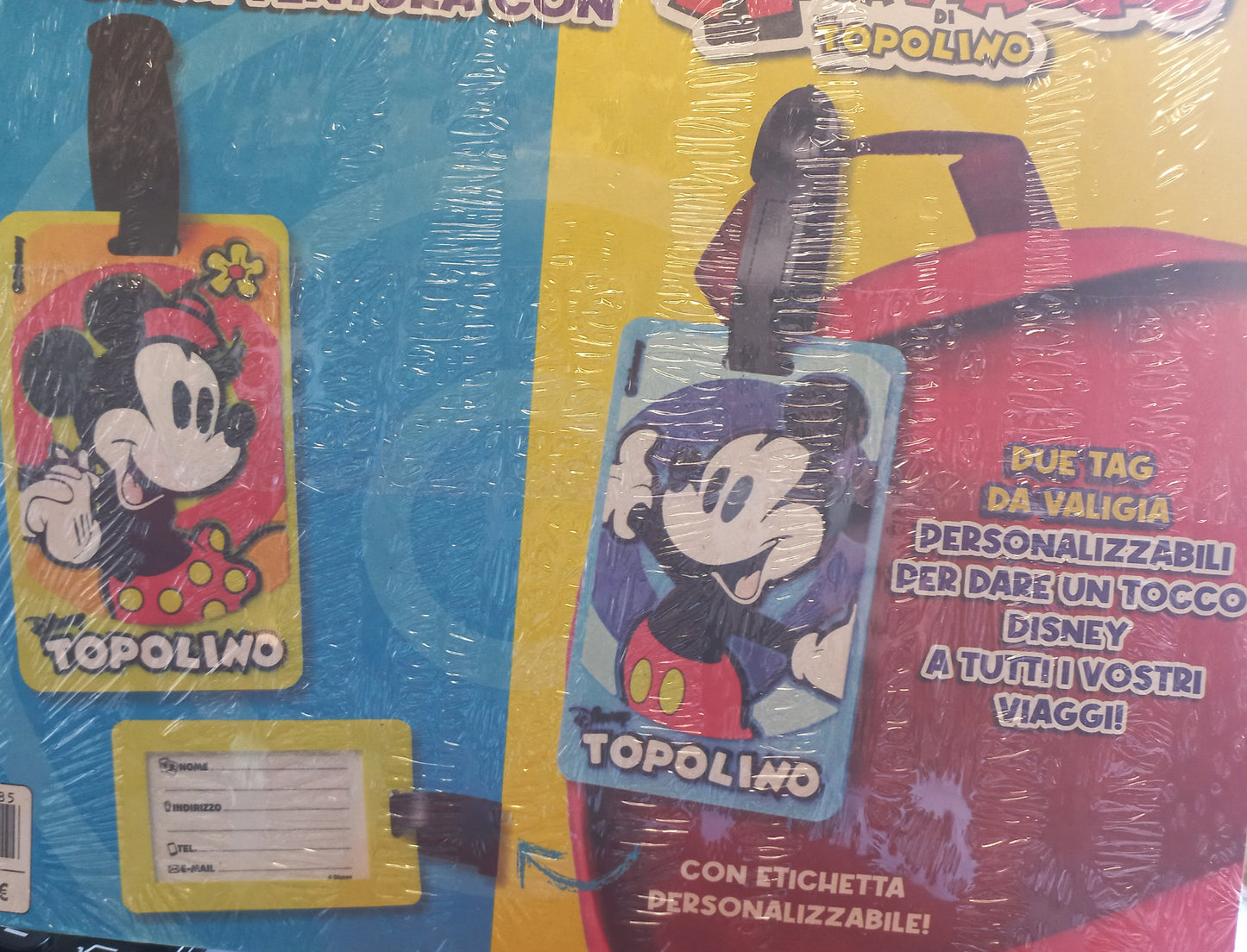 TOPOLINO n.3685 + TAG da VIAGGIO