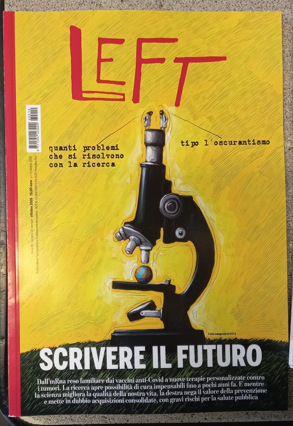 LEFT Scrivere il futuro - Ottobre 2026