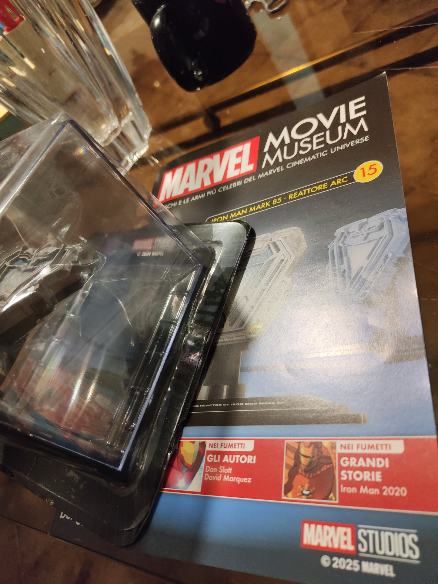 Collezione Marvel movie Museum : Iron Man Mark 50 . REATTORE ARC uscita n 15 . Nuovo