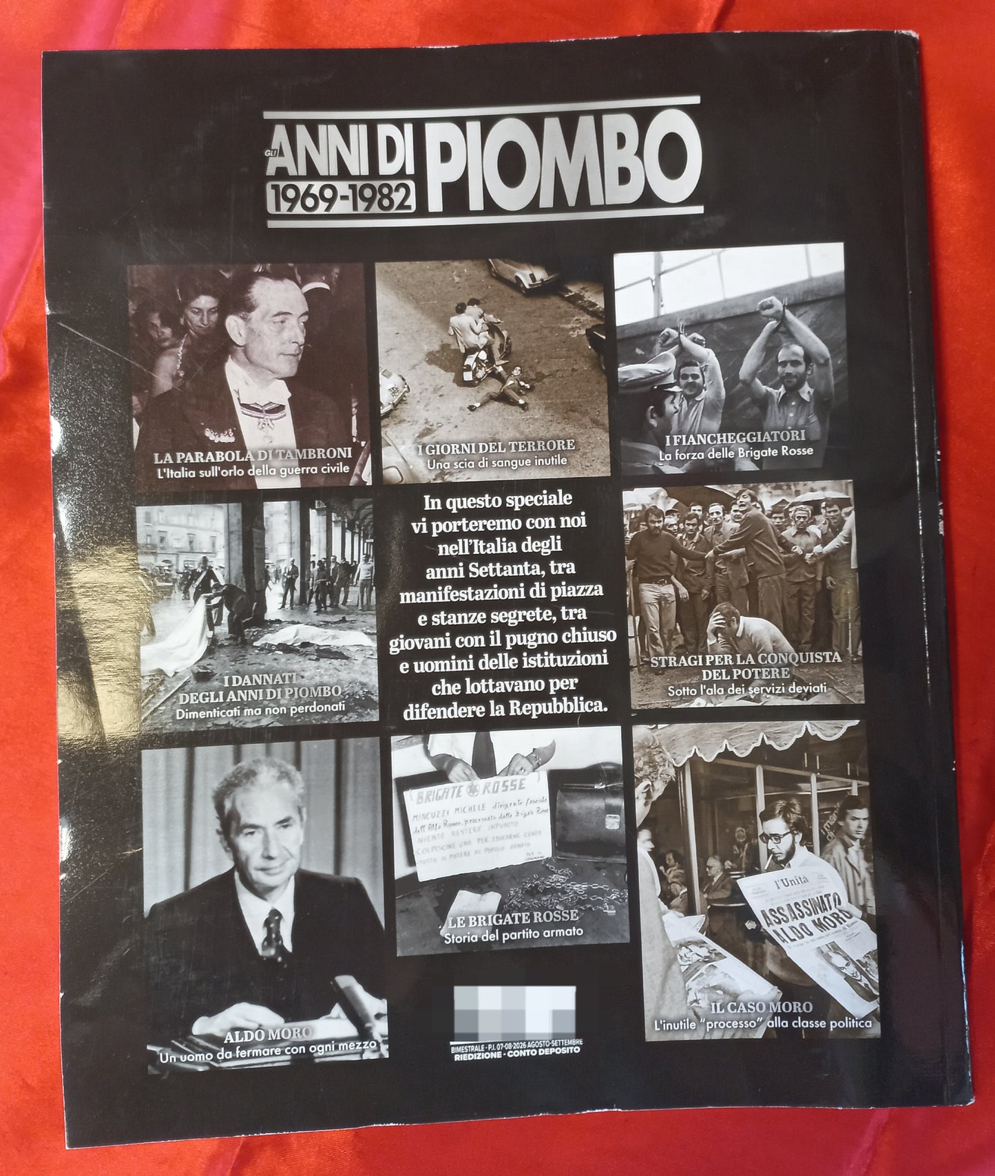 GLI ANNI DI PIOMBO 1969- 1982 - Rivista -