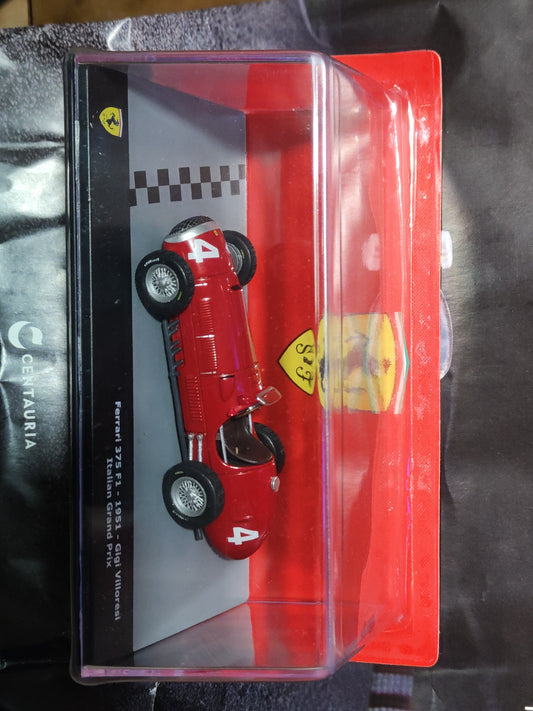 Dalla collezione . Ferrari collection. 1:43 . Gigi Villoresi 375 F1 del 1951
