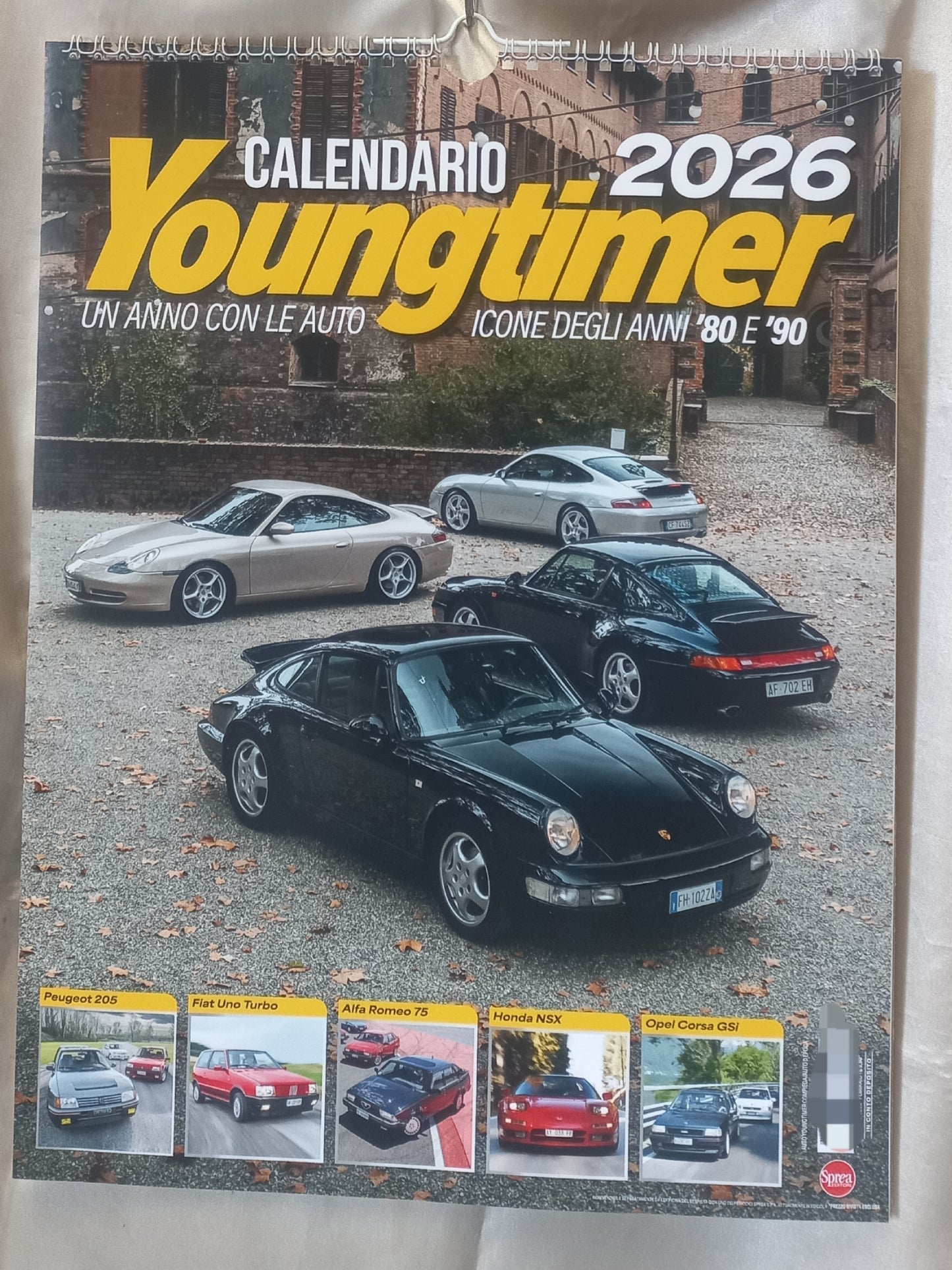 CALENDARIO 2026 YOUNGTIMER