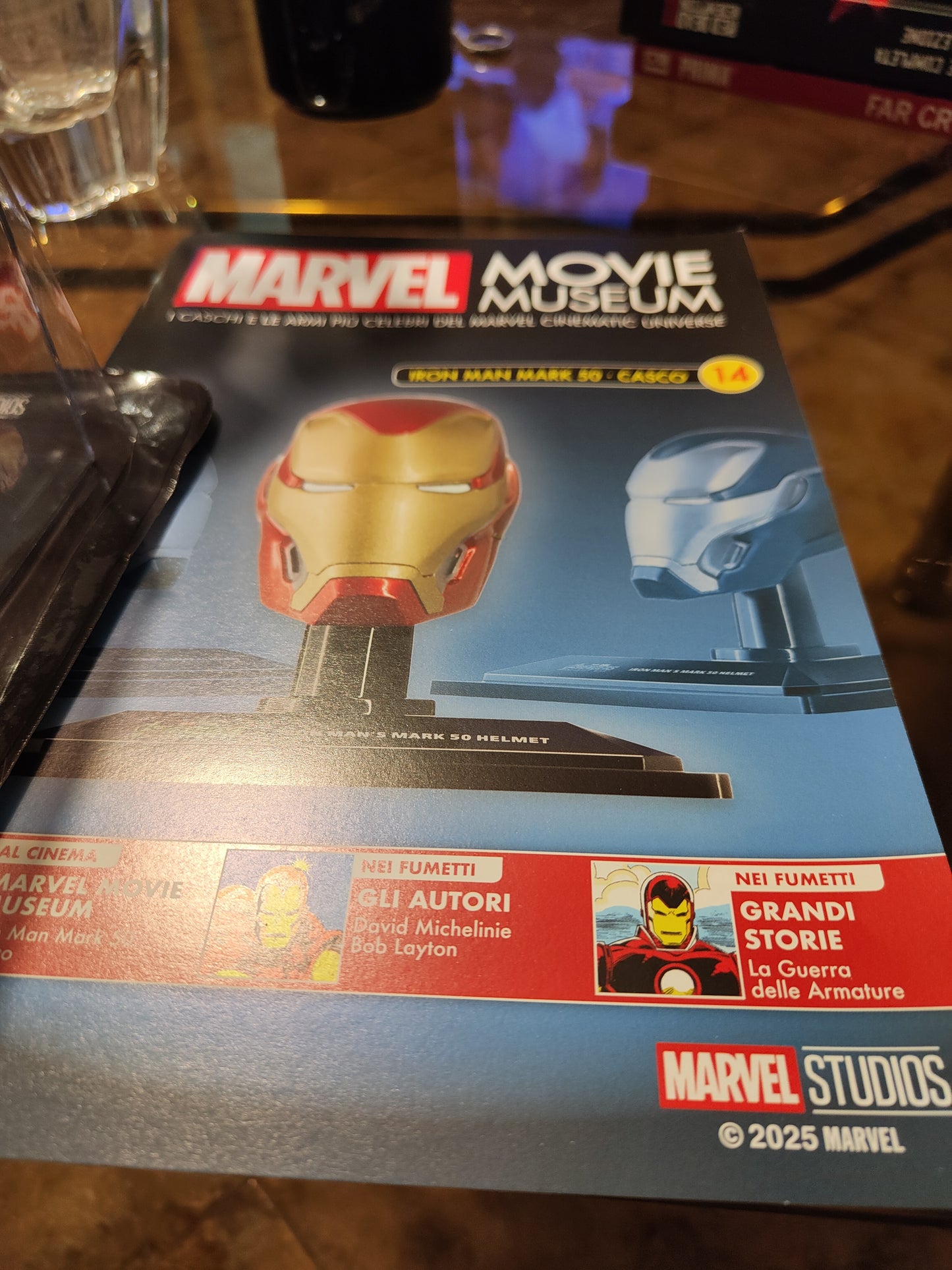 Collezione Marvel movie: Iron Man Mark 50 .casco uscita n 14 . Nuovo