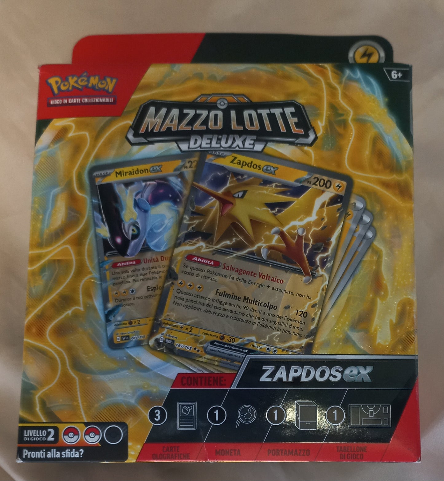 POKEMON - Mazzo lotte deluxe ZAPDOS EX