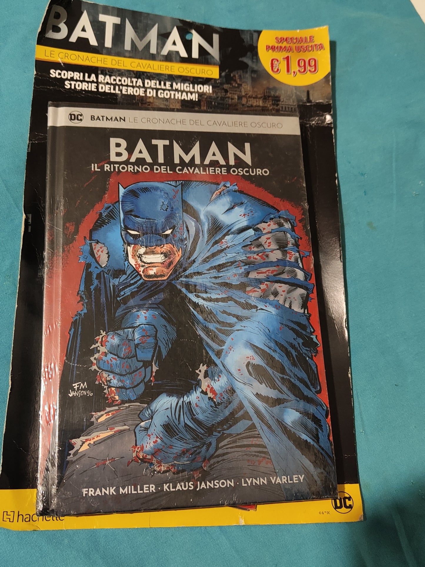 Collezione Batman le cronache del cavaliere oscuro... Il ritorno del cavaliere oscuro prima uscita nel 2024 libro