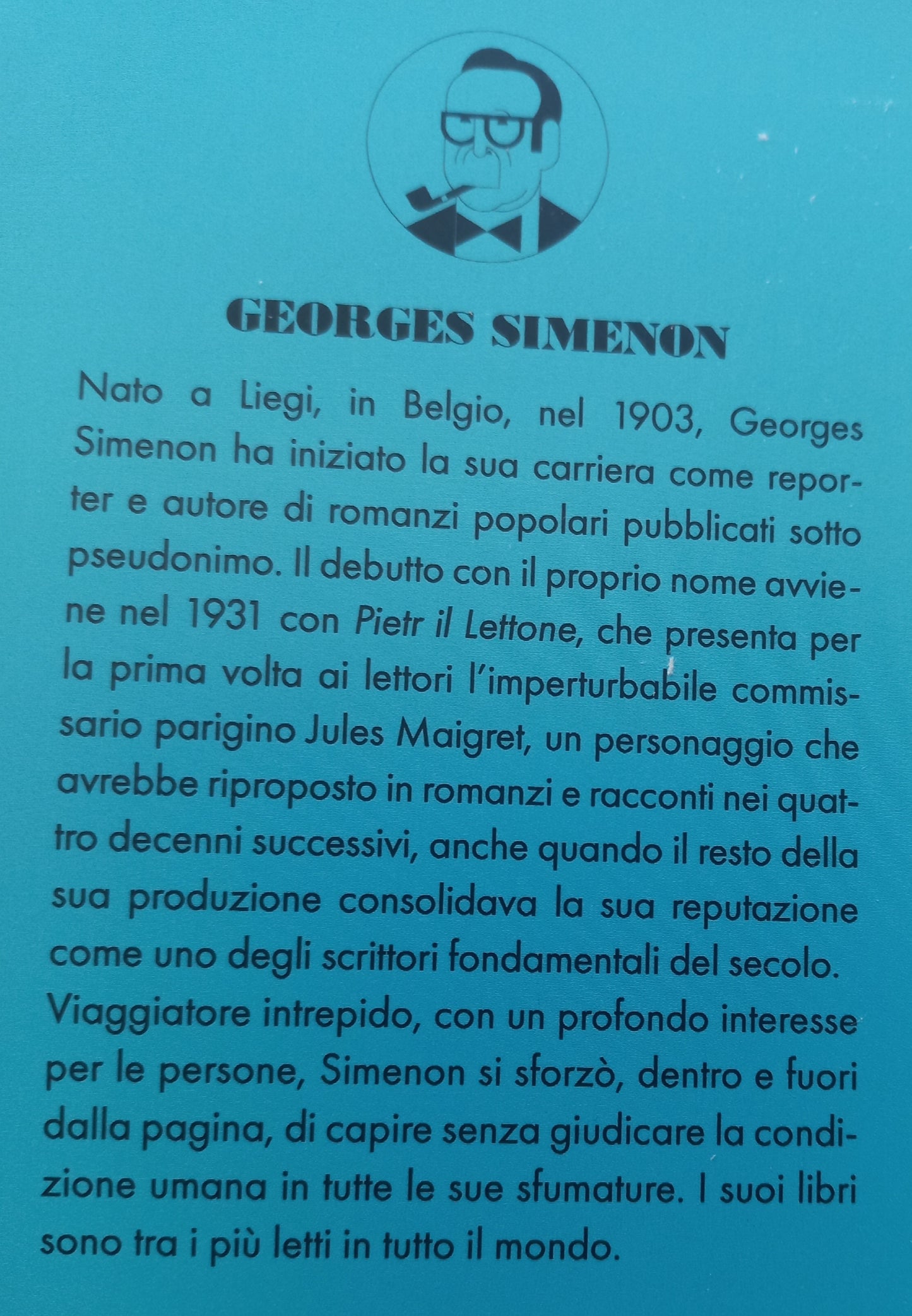 I capolavori di GEORGES SIMENON 1^uscita DELITTO IMPUNITO (piano dell'opera in 2^ foto)