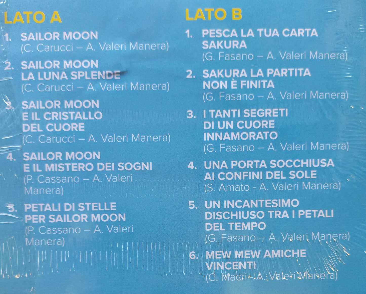 CRISTALLI, PETALI E MISTERI - SAILOR MOON - Viinile rosa 180 gr.