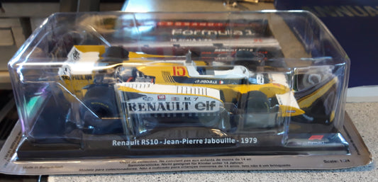 Le grandi formula 1  - RENAULT RS10 di Jabouille  del 1979 - nuova