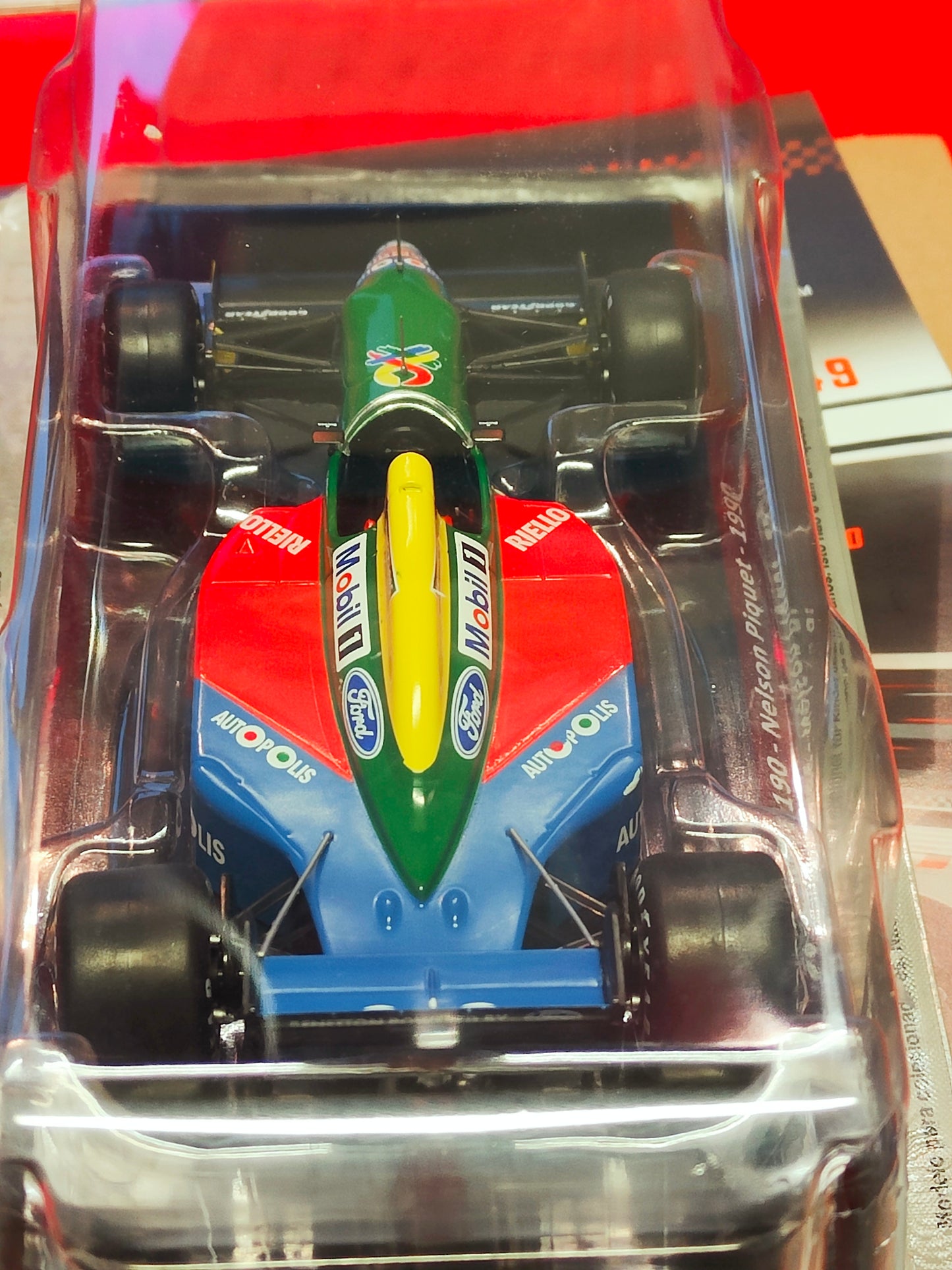 LE GRANDI FORMULA 1 - BENETTON B190 di Nelsin Piquet - 1990 NUOVA EDICOLA