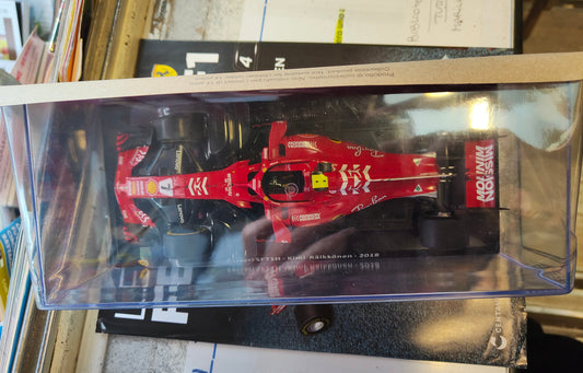 LE GRANDI FERRARI - SF71H di K Raikkonen. 2018 - uscita n 4 - NUOVA con fascicolo