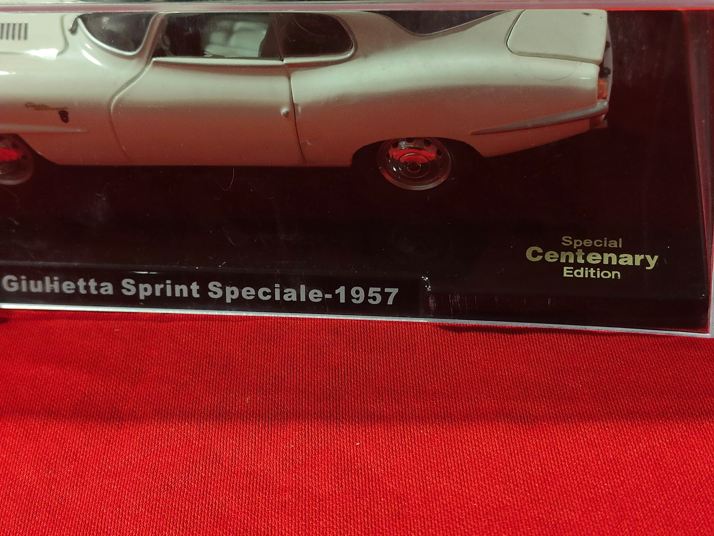 GIULIETTA SPRINT SPECIALE . 1957 - Alfa Romeo collection - scala 1:24 - NUOVA in teca senza fascicolo