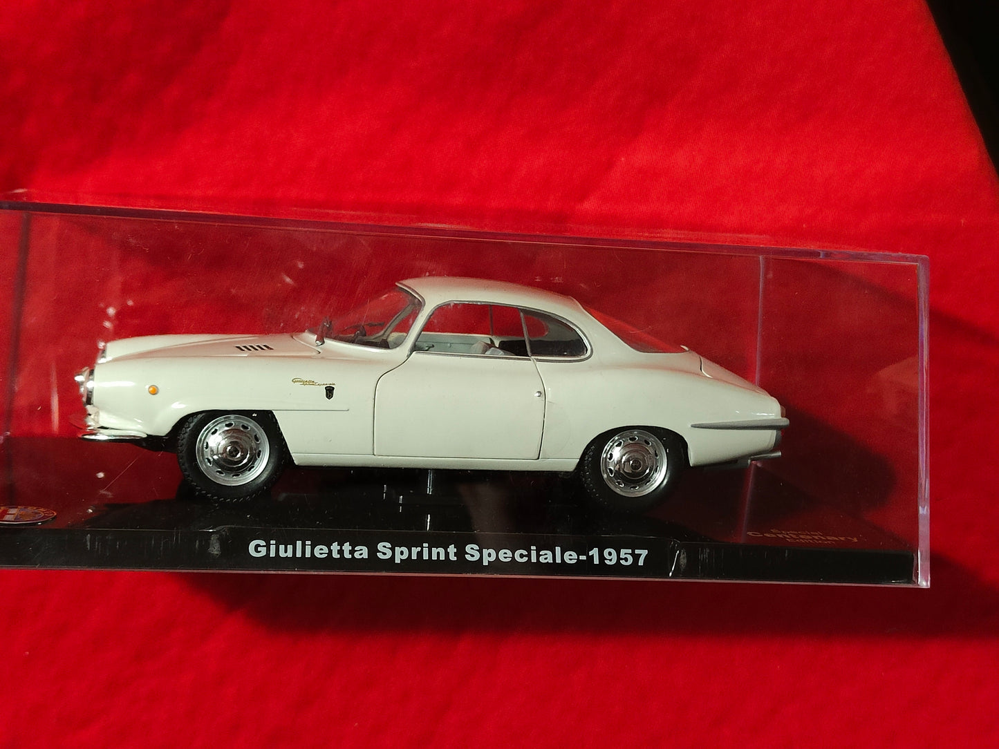 GIULIETTA SPRINT SPECIALE . 1957 - Alfa Romeo collection - scala 1:24 - NUOVA in teca senza fascicolo