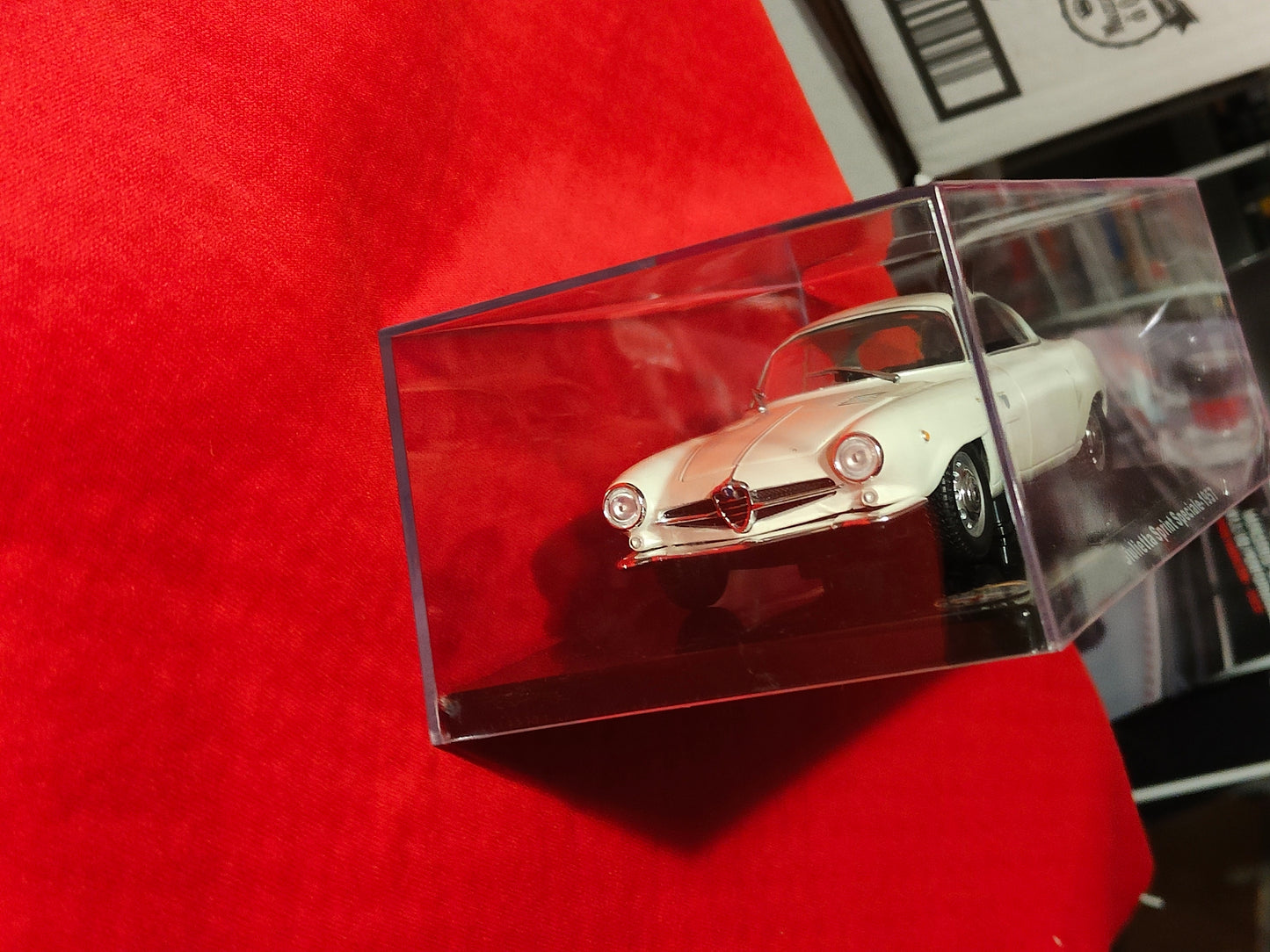 GIULIETTA SPRINT SPECIALE . 1957 - Alfa Romeo collection - scala 1:24 - NUOVA in teca senza fascicolo