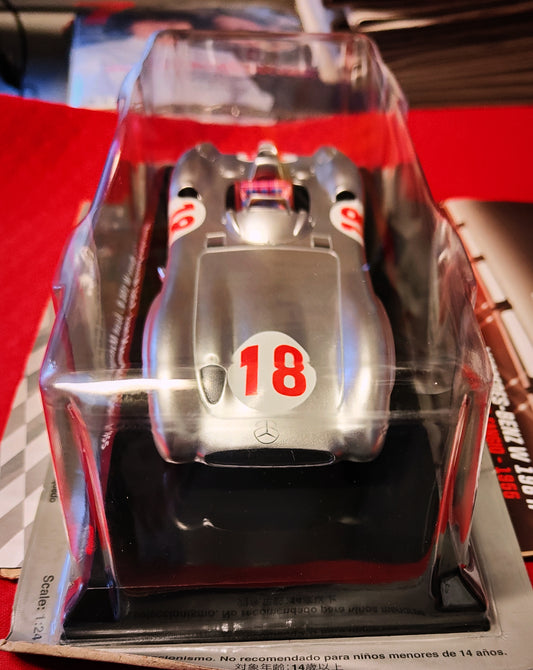 Le grandi formula 1 - Mercedes Benz W 196 R - J. M. FANGIO - 1955 . NUOVA