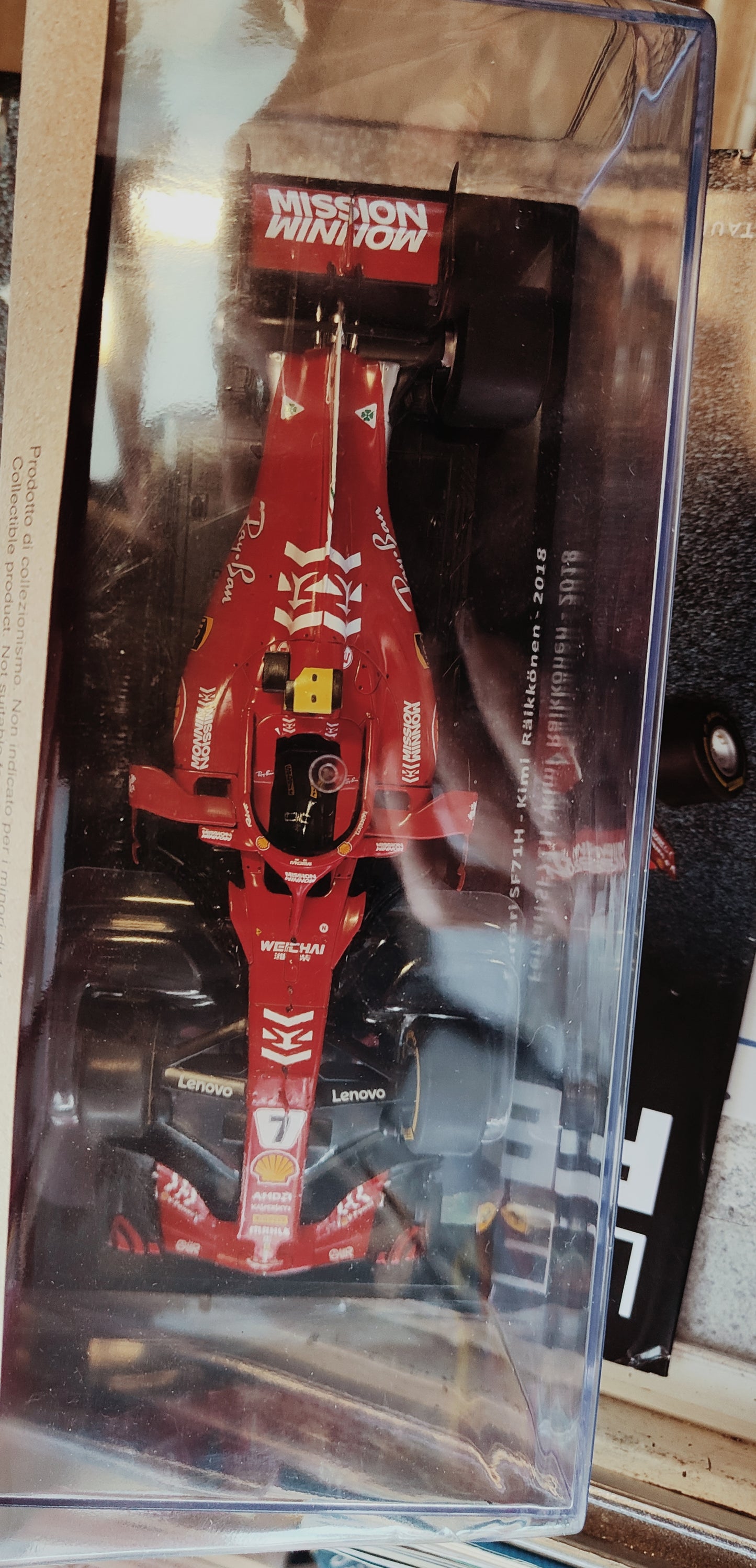 LE GRANDI FERRARI - SF71H di K Raikkonen. 2018 - uscita n 4 - NUOVA con fascicolo