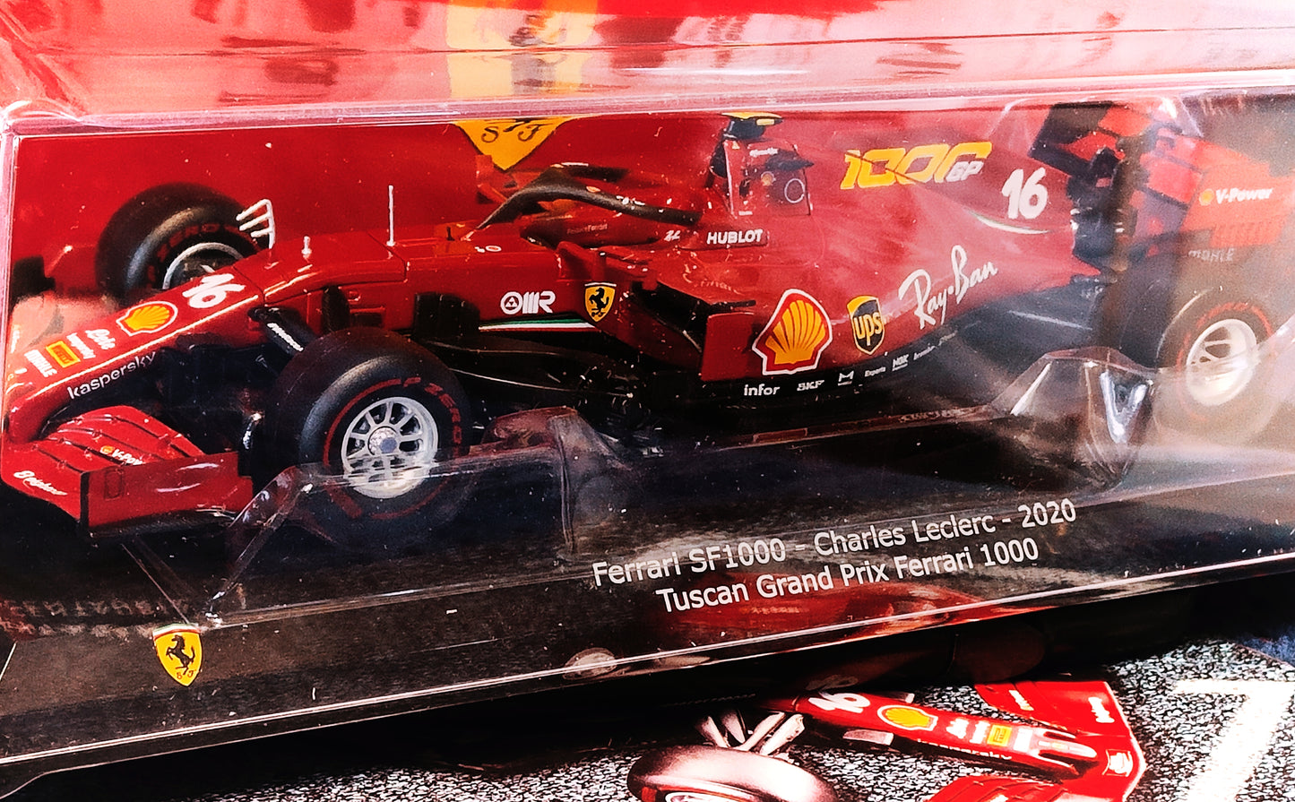 LE GRANDI FERRARI - SF1000 di Charles Leclerc anno 2000 Tuscan grand Prix - uscita n 7 - NUOVA con fascicolo