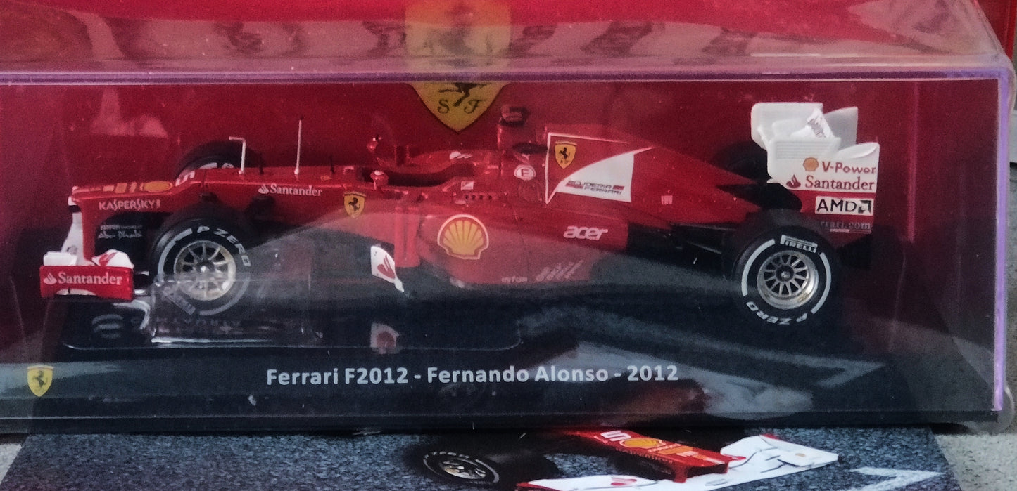 GRANDI FERRARI - F2012 di Fernando Alonso - 2012 - uscita n 8 - NUOVA con fascicolo