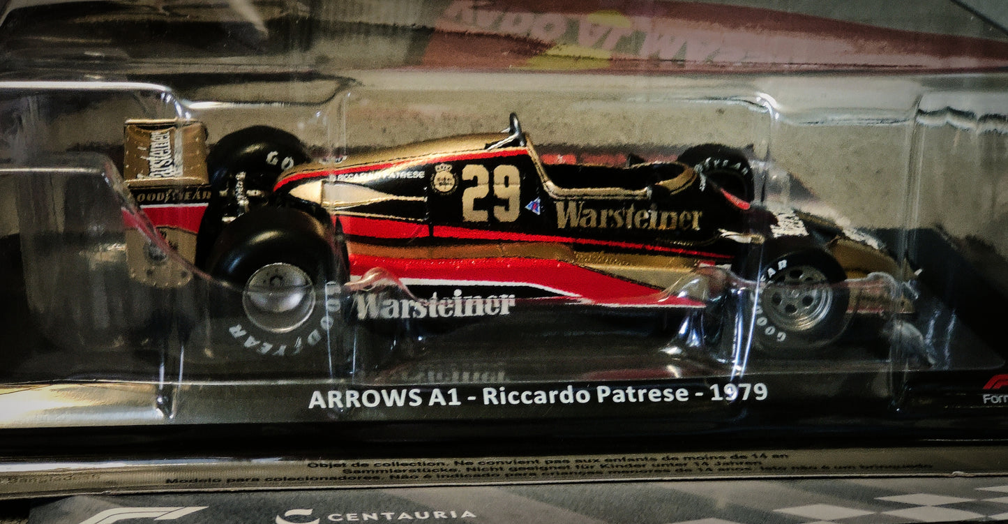 GRANDI FORMULA 1 - ARROWS A1 Riccardo Patrese . 1979 - uscita n 56 con fascicolo NUOVA