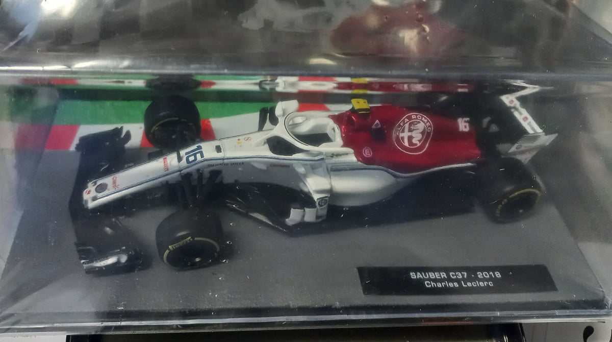 Auto da corsa  1:43 n.16 SAUBER C37 - CHARLES LECLERC - 2018