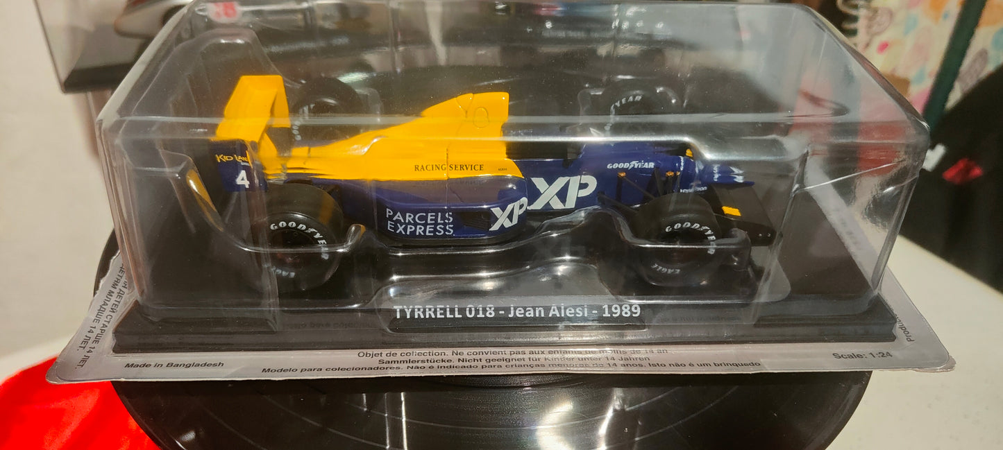 3 Auto da corsa . Grandi formula 1  Centauria  form 1.24 Reutemann  Alesi  Piquet   nuove  con fascicolo