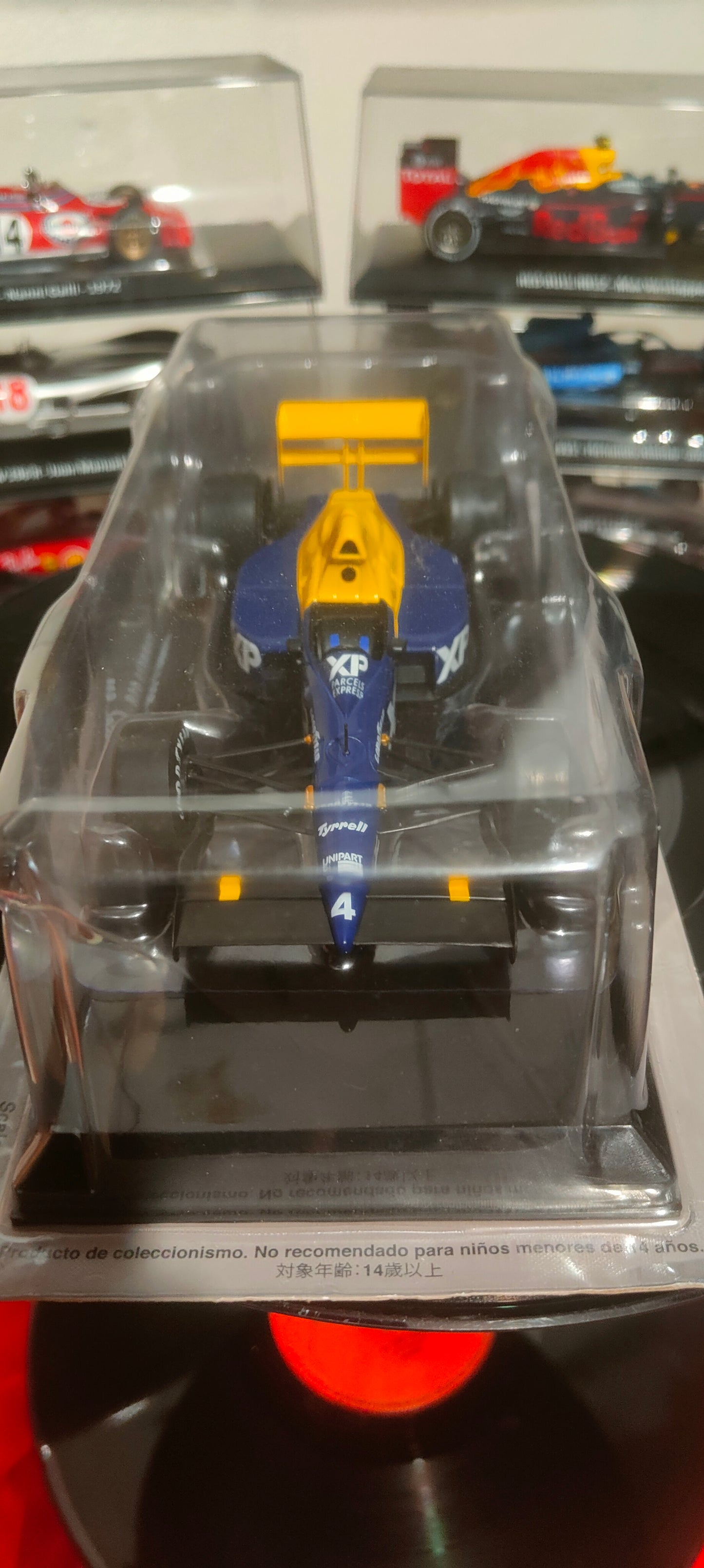 3 Auto da corsa . Grandi formula 1  Centauria  form 1.24 Reutemann  Alesi  Piquet   nuove  con fascicolo