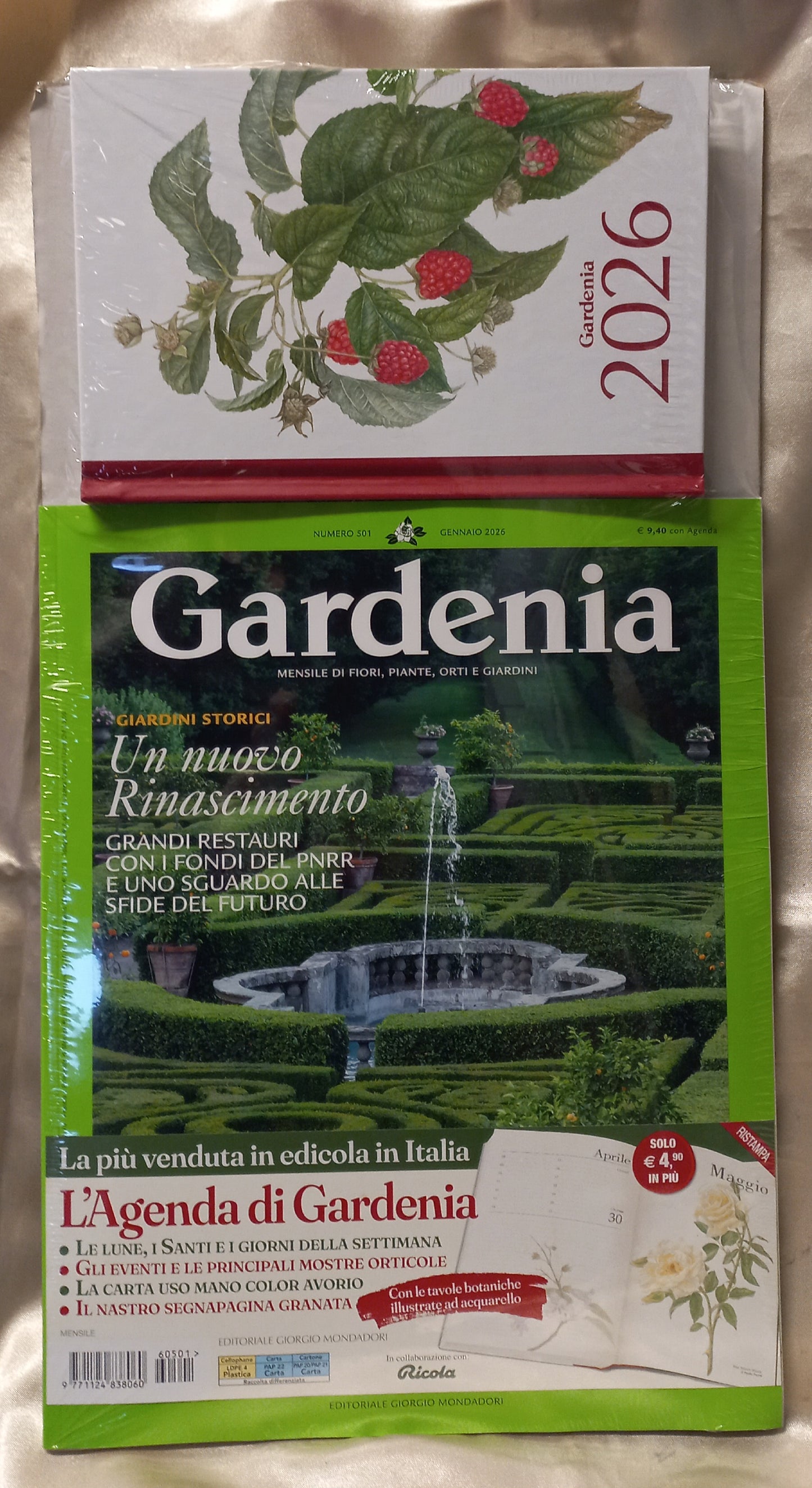 GARDENIA AGENDA di nuovo in edicola con il numero di Gennaio