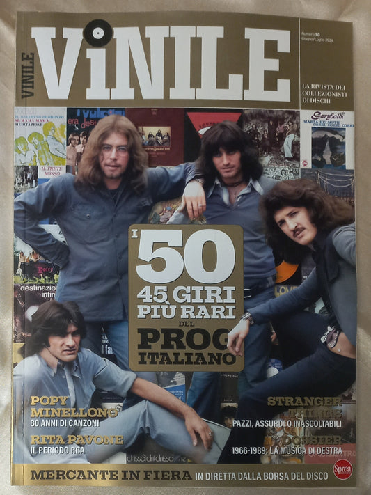 I 50 45 GIRI PIU' RARI del PROG ITALIANO - Rivista "VINILE"