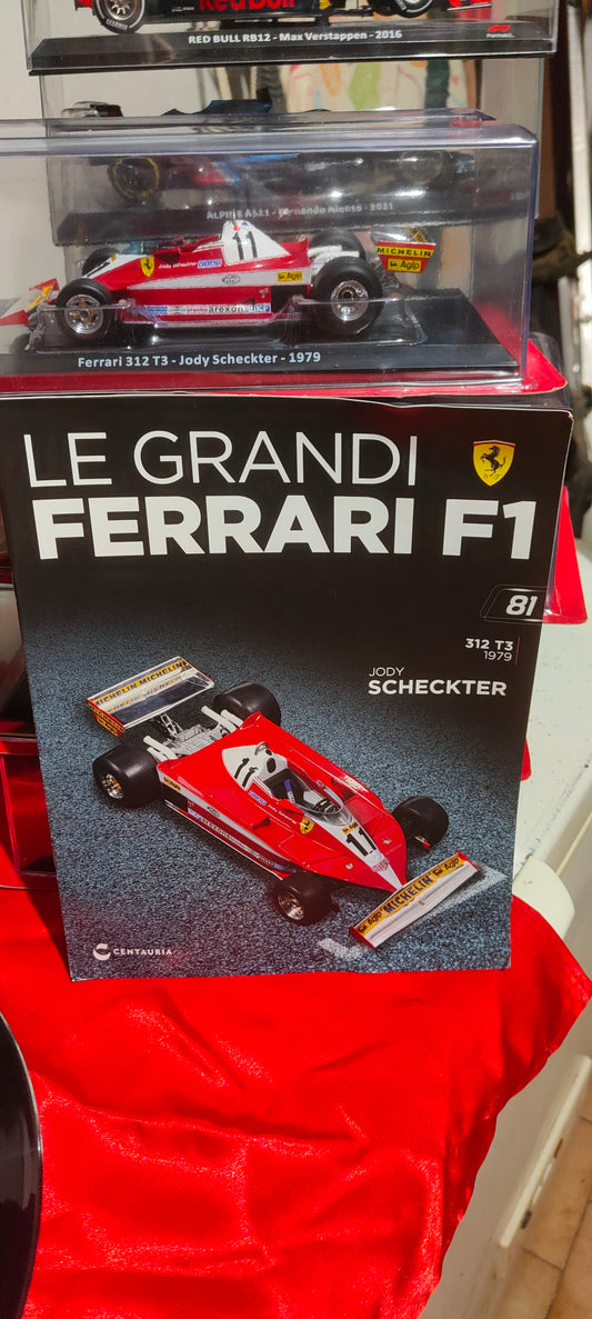 Grandi Ferrari centauria form 1.24 Ferrari 312 T3 - Jody Scheckter - 1979  nuova