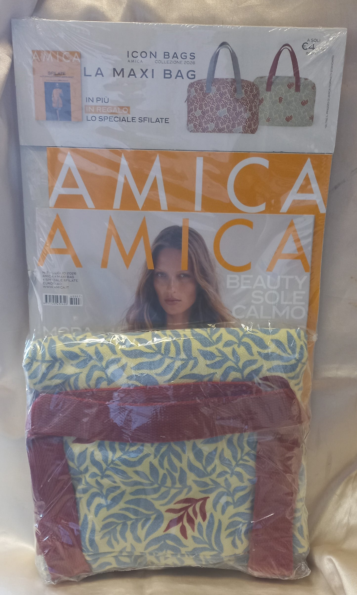 AMICA n. 7 + MAXI BAG (fantasia grigio) + Speciale sfilate