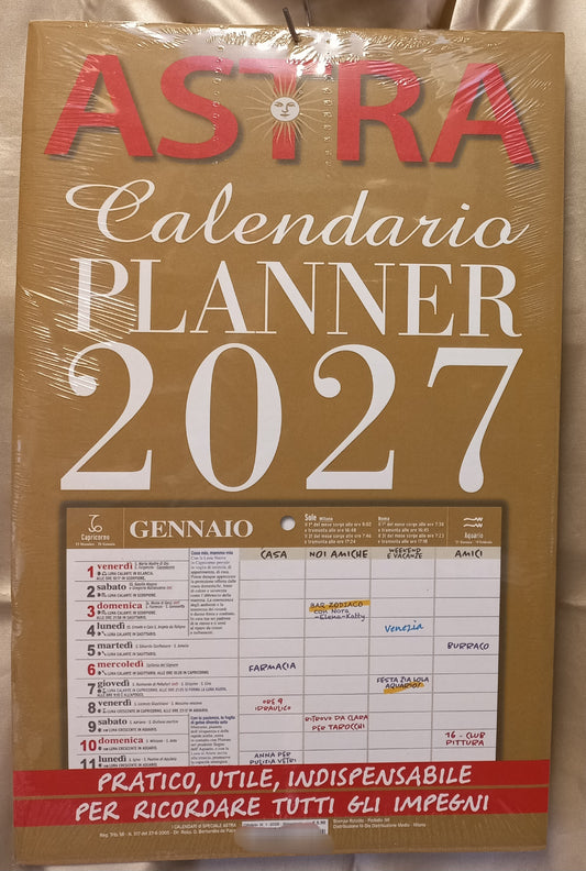 ASTRA Calendario Planner 2027