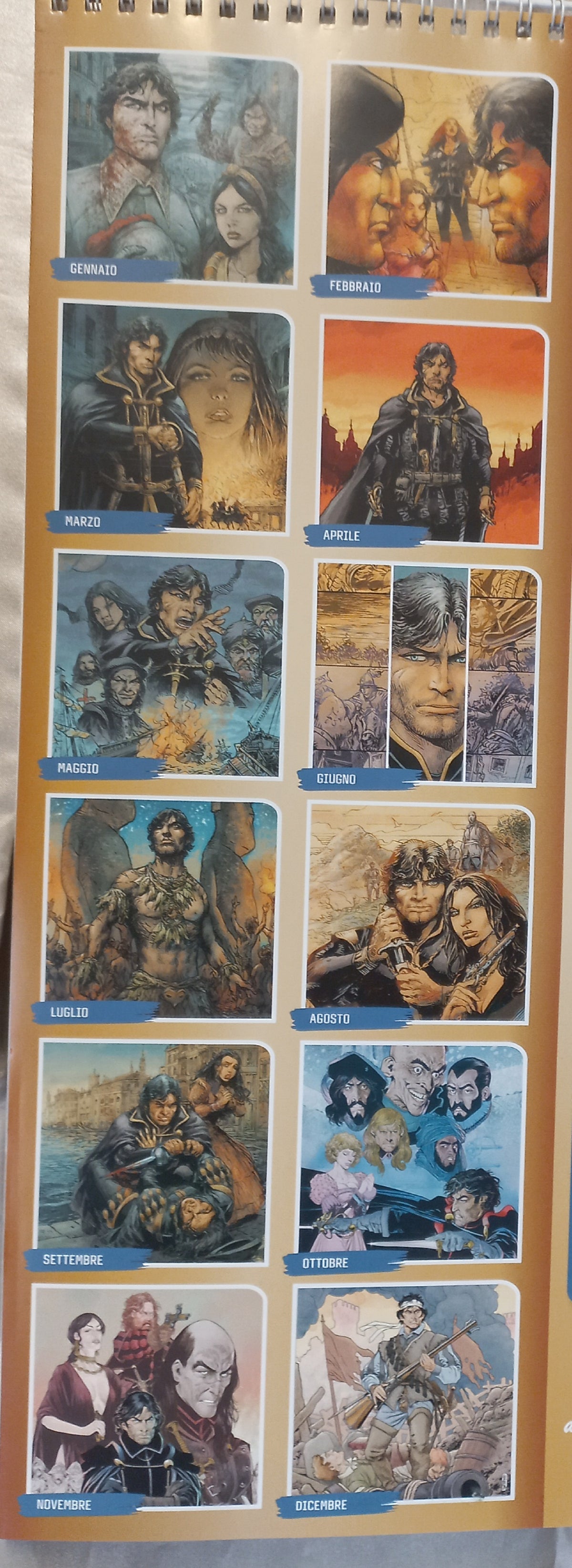 Calendario illustrato 2027 DAGO