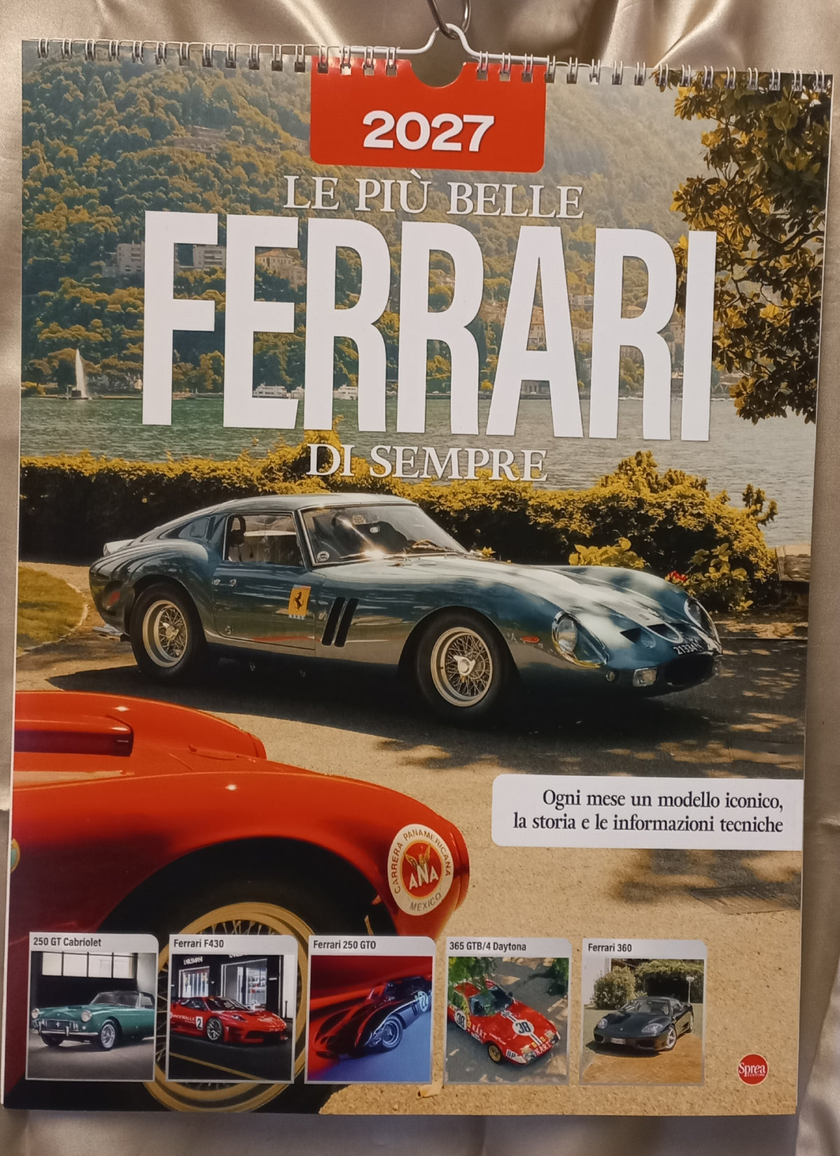 Calendario 2027 Le più belle FERRARI di sempre