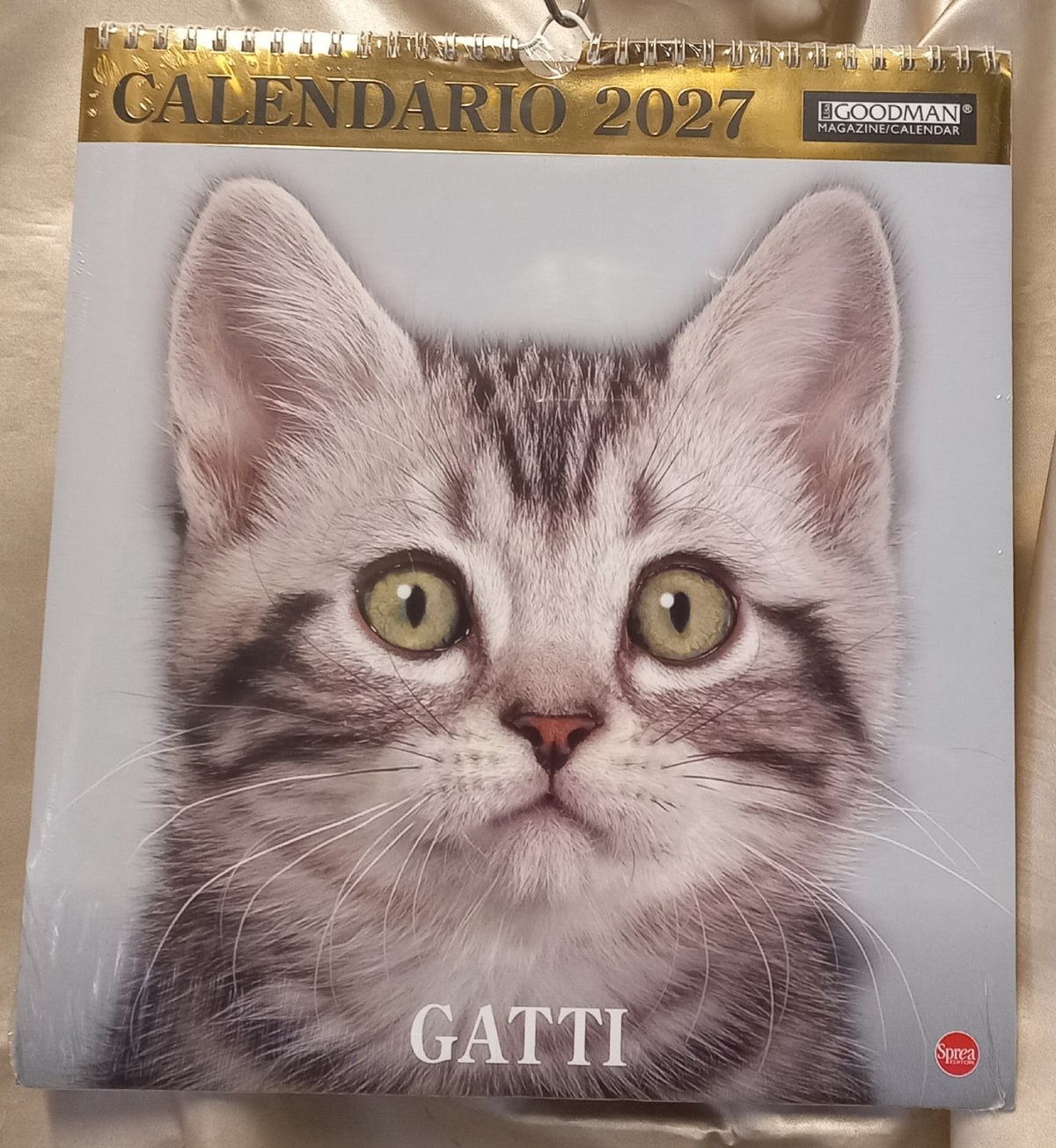 Calendario 2027 GATTI  (formato 28x30)
