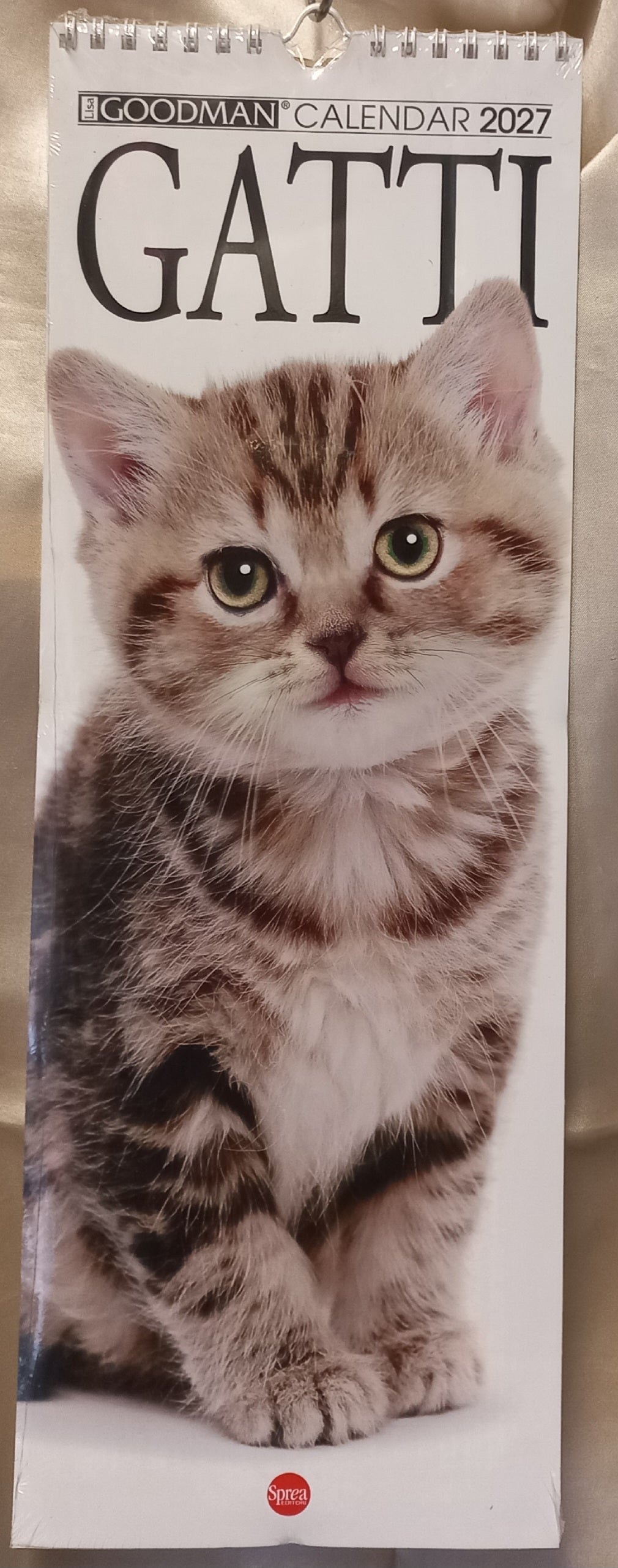 Calendario 2027 GATTI  (formato 15x40)