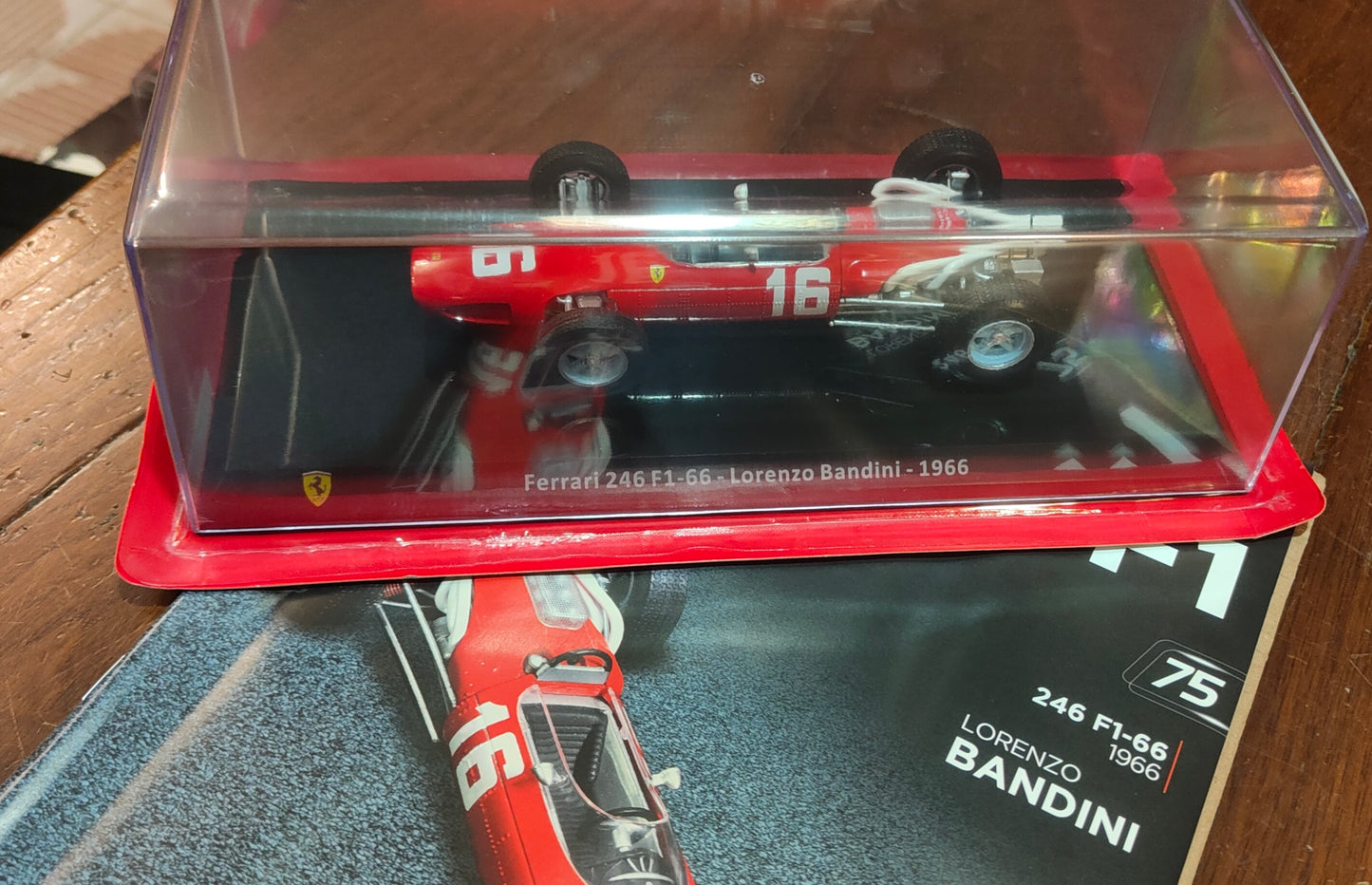 Grandi Ferrari   246 F1 66 di Lorenzo Bandini.  form 1:24