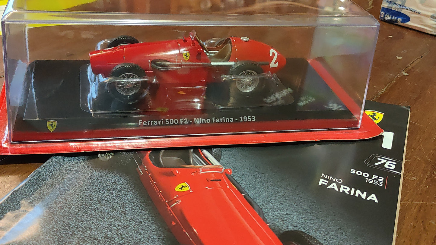 Grandi Ferrari 500 F2  di Nino Farina del 1953 form 1:24