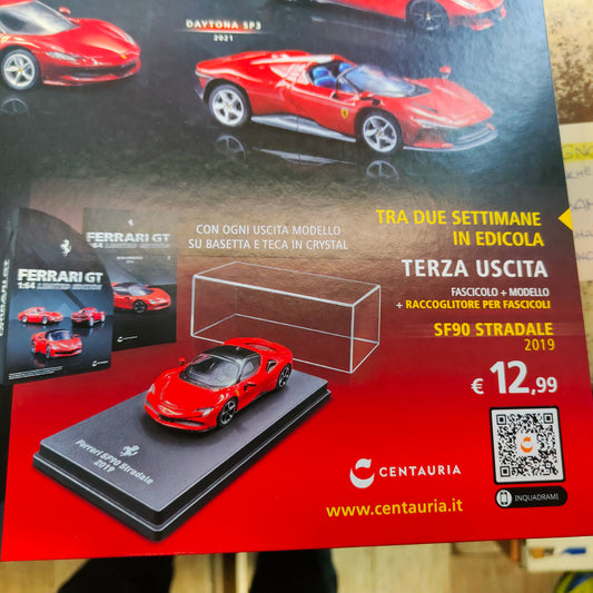 Seconda  uscita " FERRARI GT 1:64 limited edition. Le Gran turismo MONZA SP2