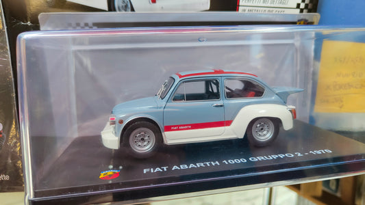 Nuova Collezione " ABARTH collection scala 1:24 fiat 1000 gruppo b  " 1 ° uscita