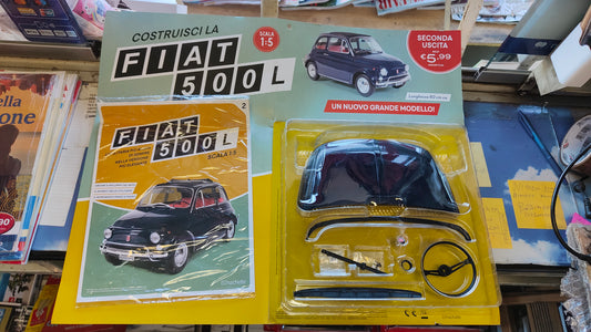 Nuova Collezione " COSTRUISCI LA FIAT 500 L " formato 1:5  2 ° uscita
