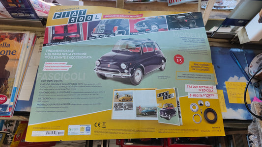 Nuova Collezione " COSTRUISCI LA FIAT 500 L " formato 1:5  2 ° uscita