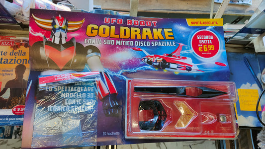 Nuova Collezione " UFO ROBOT - GOLDRAKE  costruisci modello 3d " 2 ° uscita