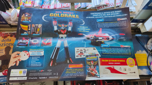 Nuova Collezione " UFO ROBOT - GOLDRAKE  costruisci modello 3d " 2 ° uscita
