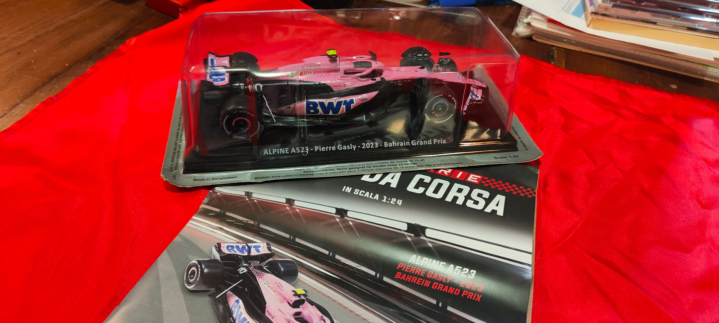 Collezione : Auto da corsa 1:24.   Alpine a523 di Pierre Gasly 2023  nuova