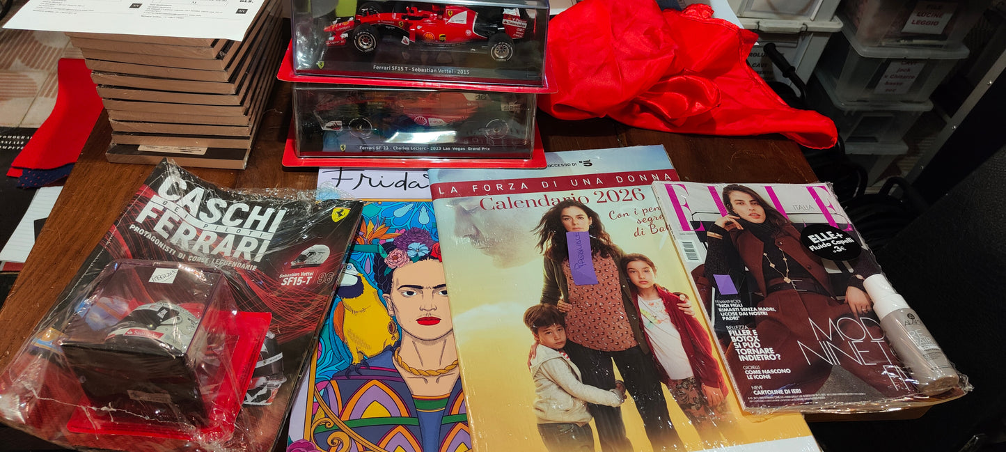 Sei prodotti edicola per Pasquale vedi foto