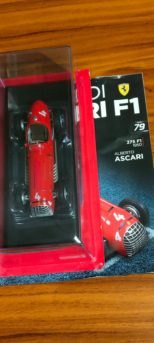 Grandi Ferrari 275 F1 di Alberto Ascari. Del 1950 . form 1:24  NUOVA