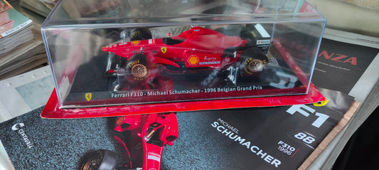 Grandi Ferrari 1,24. F310 di Michael Schumacher belgium Grand Prix 1996