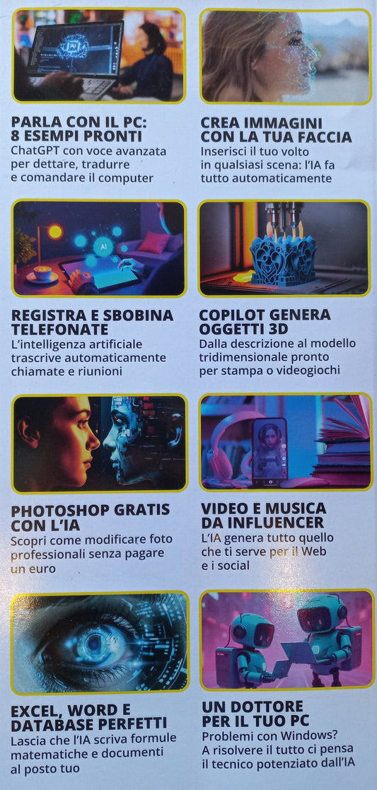 L'IA SU MISURA PER TE Non solo ChatGPT - Manuale di Win Magazine