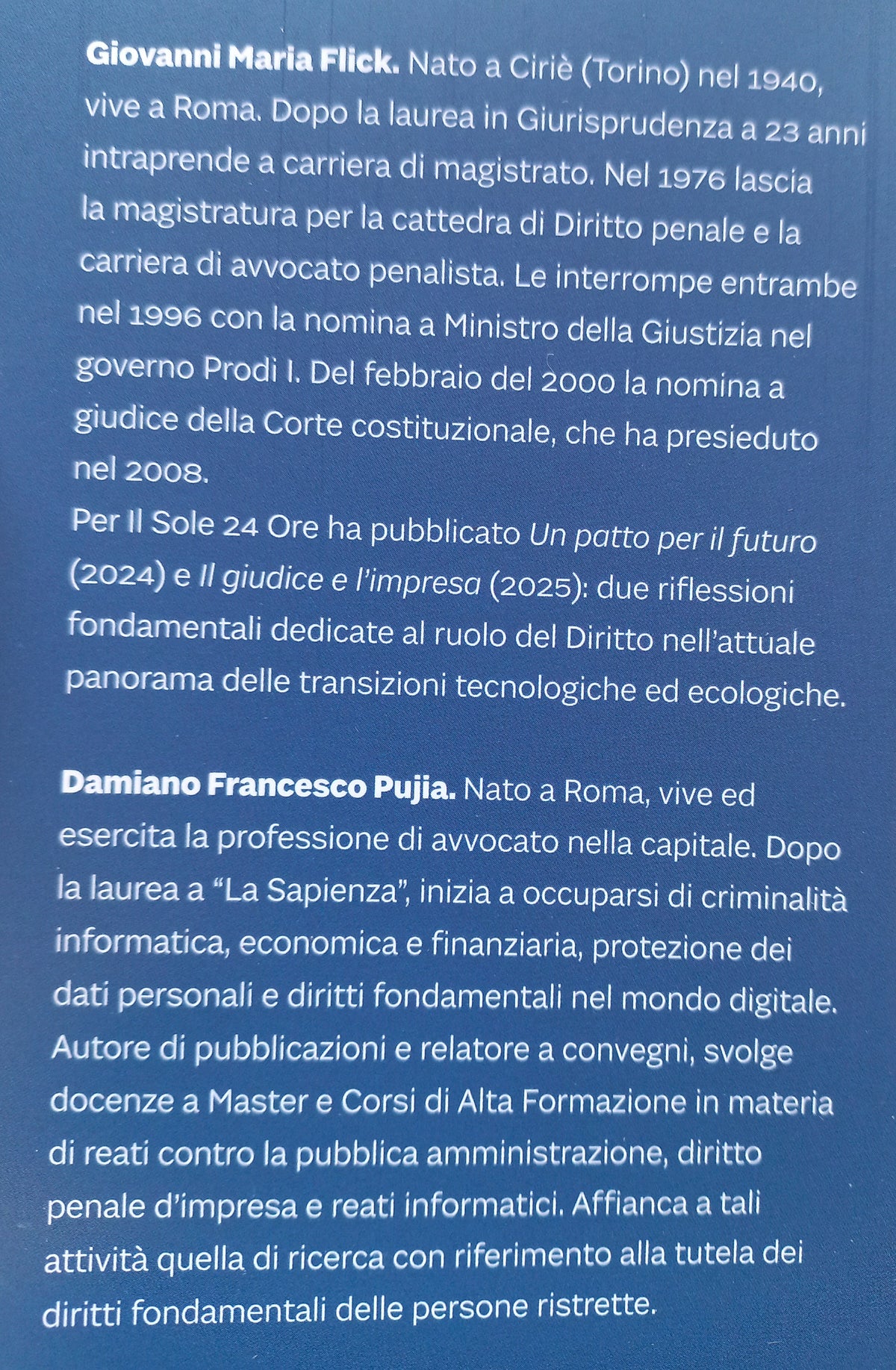 LA REPUBBLICA DI TUTTI Libro di G.M. Flick e D.F. Pujia