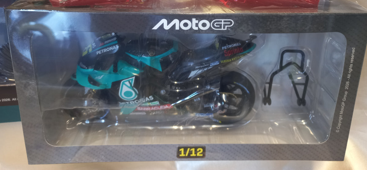 MOTO GP scala 1:12 - 3^ uscita - YAMAHA Y2R-M1 - VALENTINO ROSSI 2021