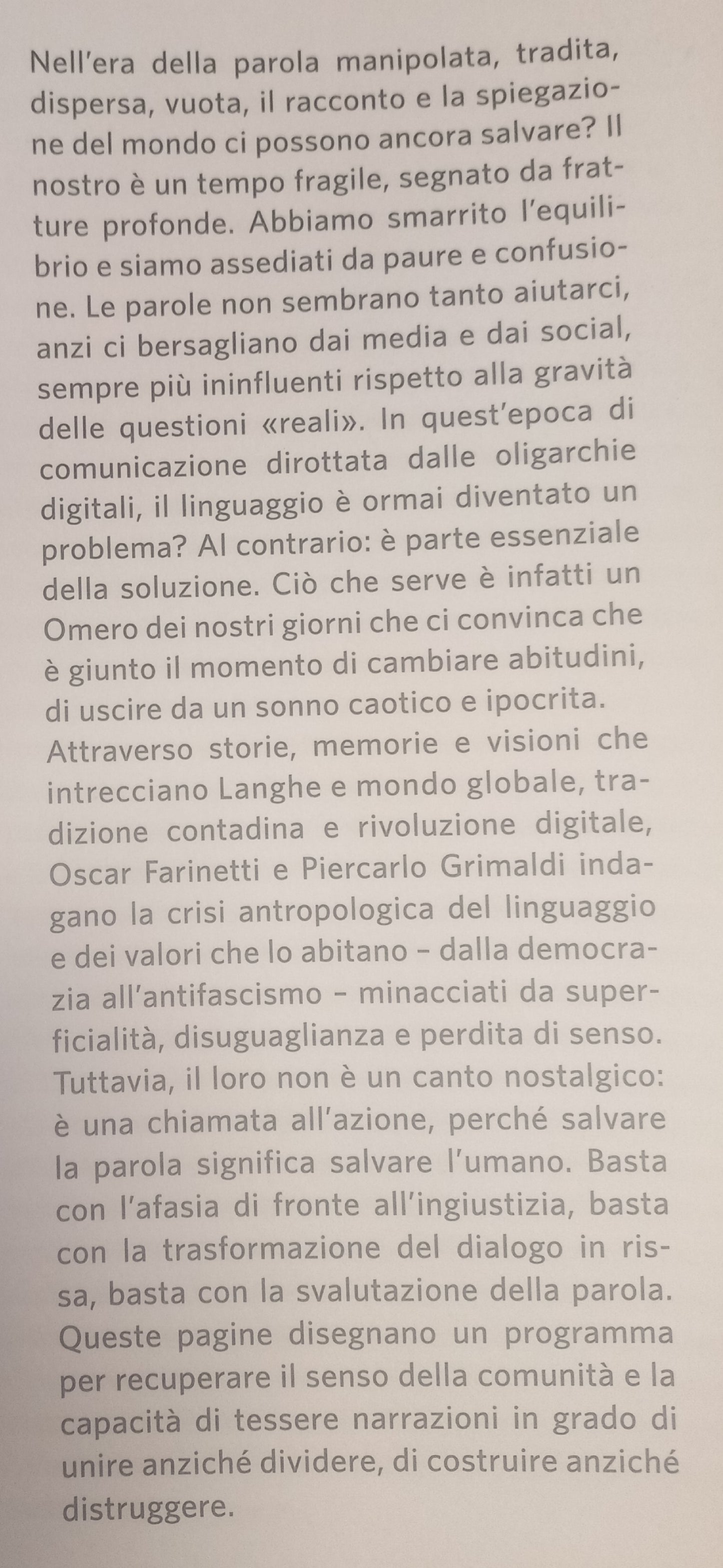 OMERO NON DEVE MORIRE - O. FARINETTI  P. GRIMALDI